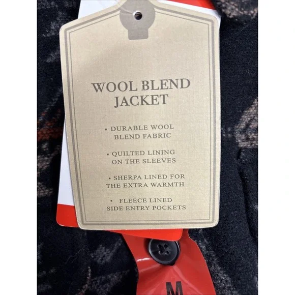 JACHS NY, Medium, Men's Wool Jacket - Multi Aztec, Style 1417743, New with Tags - Picture 5 of 9